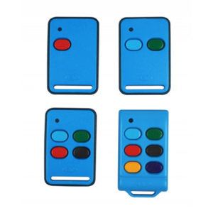ET Blue Mix Remotes (1, 2, 4 & 6 Button)