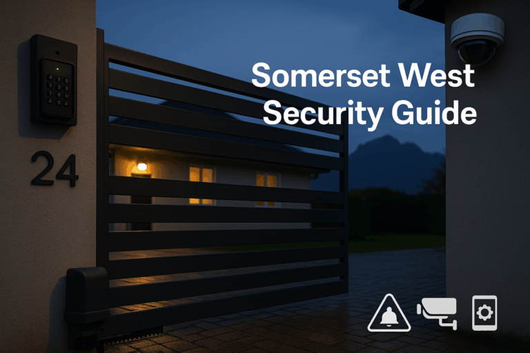 The Helderberg Home & Business Security Guide: Alarms, CCTV, and Gate Motors (Somerset West Focus)