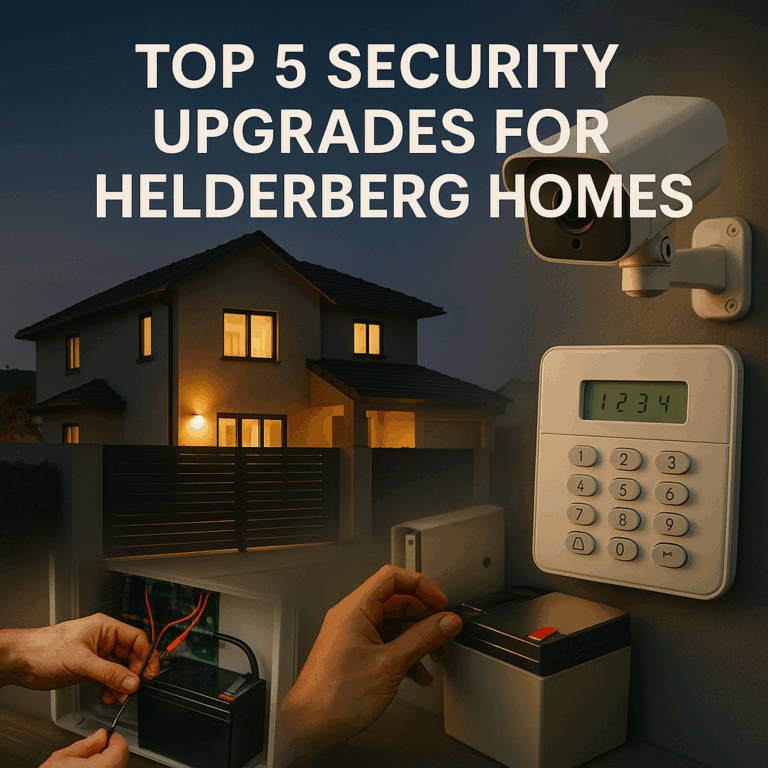 Top 5 Security Upgrades for Helderberg Homes