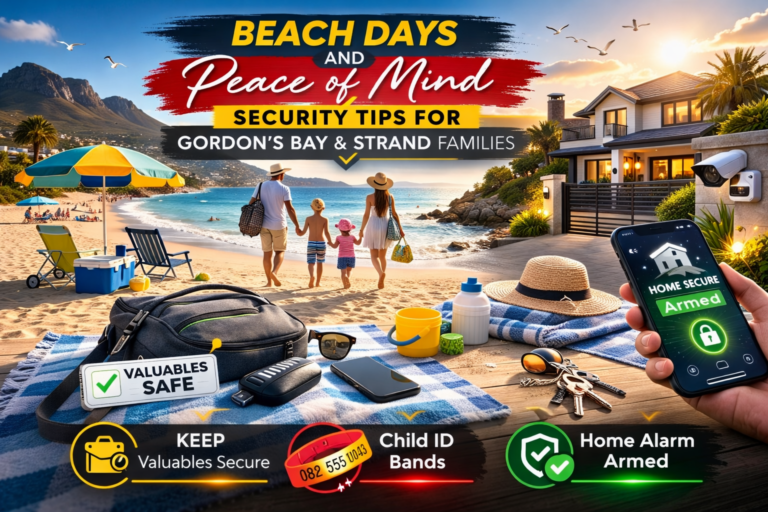 Beach Days and Peace of Mind: Security Tips for Gordon’s Bay and Strand Families