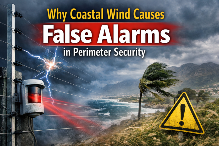 Why Coastal Wind Causes False Alarms in Perimeter Security Systems (And How to Fix It)