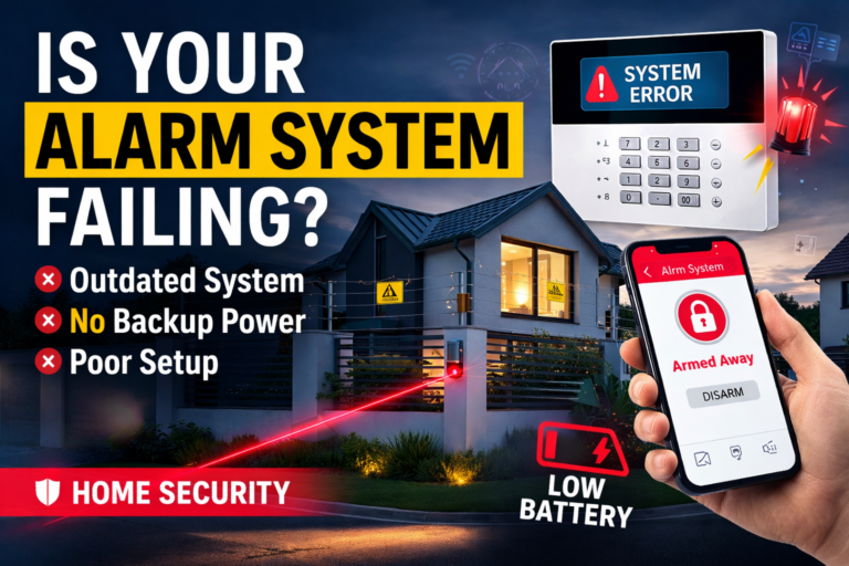 Why Your Home Alarm System Might Not Be Protecting You Properly