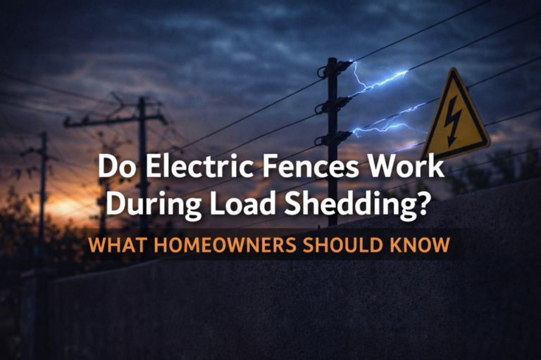 Do Electric Fences Work During Load Shedding? What Homeowners Should Know