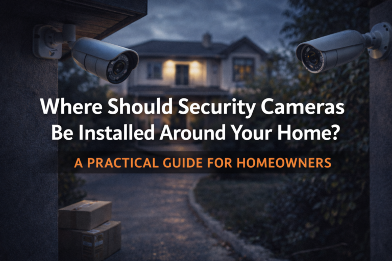 Where Should Security Cameras Be Installed Around Your Home? A Practical Guide for Homeowners