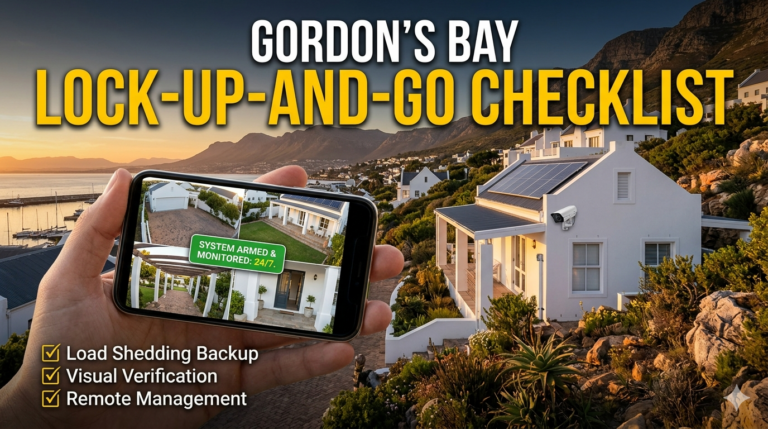 The Gordon’s Bay Lock-Up-and-Go Checklist: Protecting Your Property from Afar