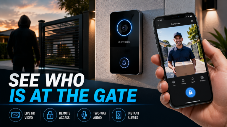 Upgrading to an IP Intercom: Why Seeing Who is at the Gate is Your Best First Line of Defense